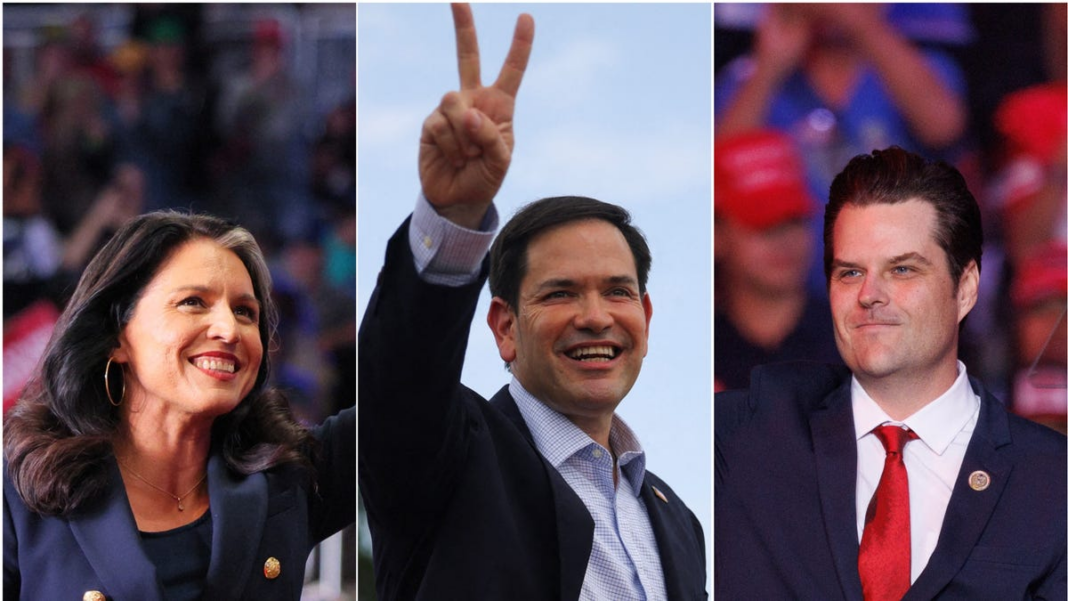 Trump transition live coverage: Latest updates after Trump tapped Gaetz, Rubio, Gabbard