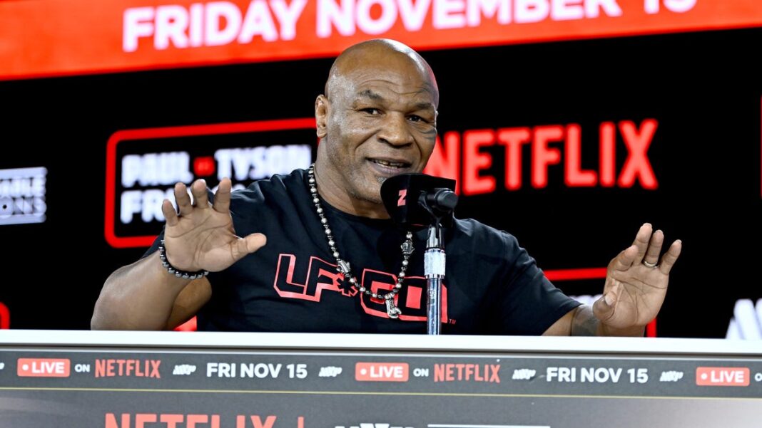 Mike Tyson vs. Jake Paul weigh-in live updates: How to watch Netflix fight event