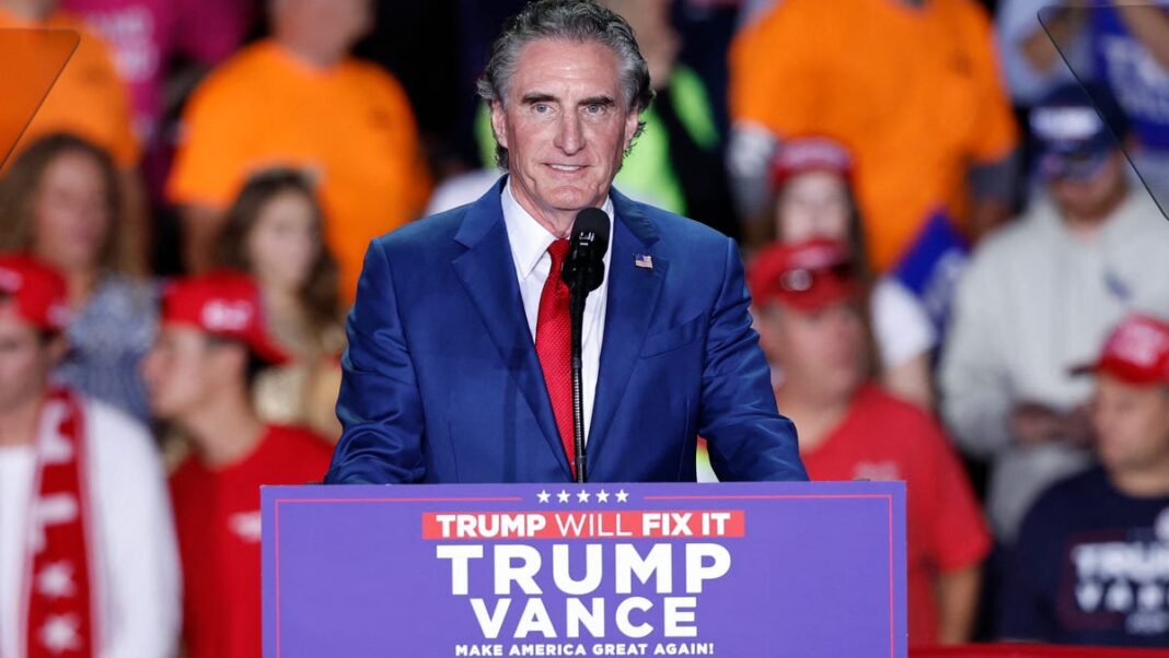 Donald Trump to nominate North Dakota Gov. Doug Burgum for secretary of Interior