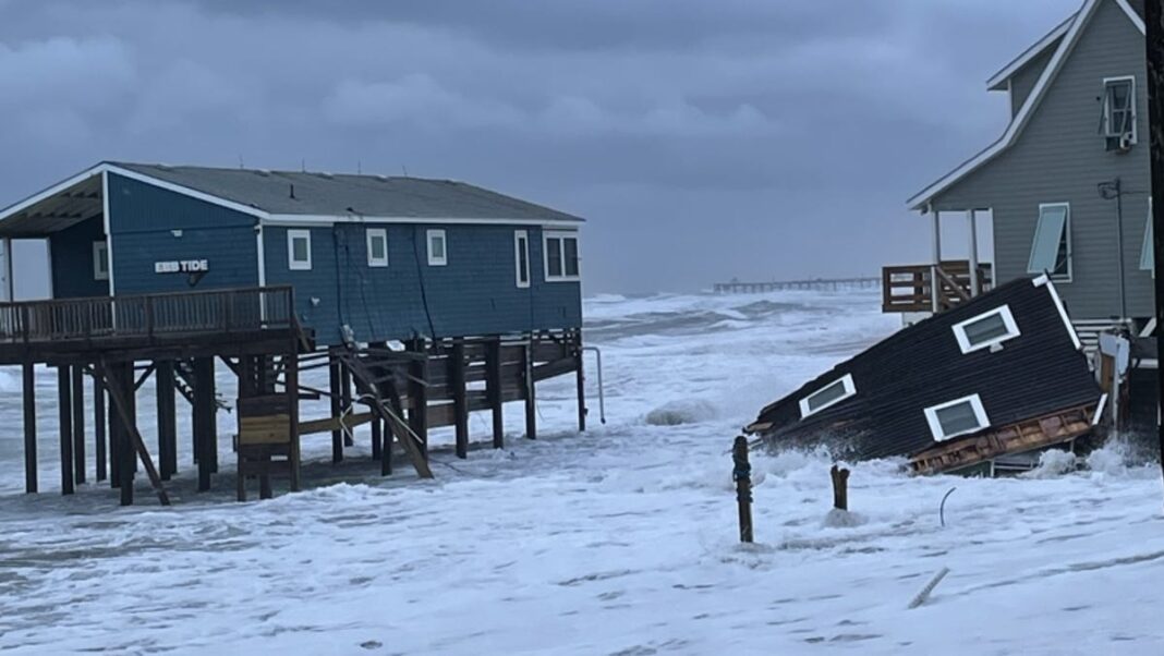 Home collapses into ocean in North Carolina’s Outer Banks. It’s the 6th time this year.