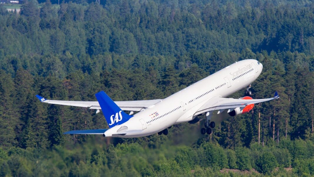 Scandinavian Airlines severe turbulence incident caught on social media video