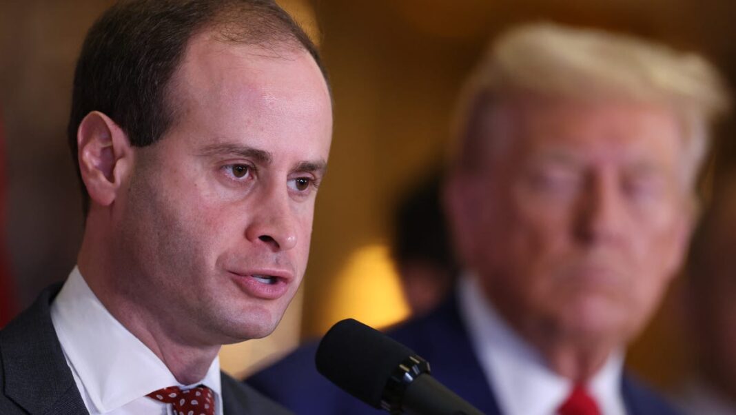 Trump taps personal defense attorney Will Scharf to serve in key White House position