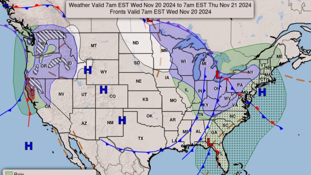 Snow forecast this week: Winter storm warning in PNW, snowfall in northern Plains