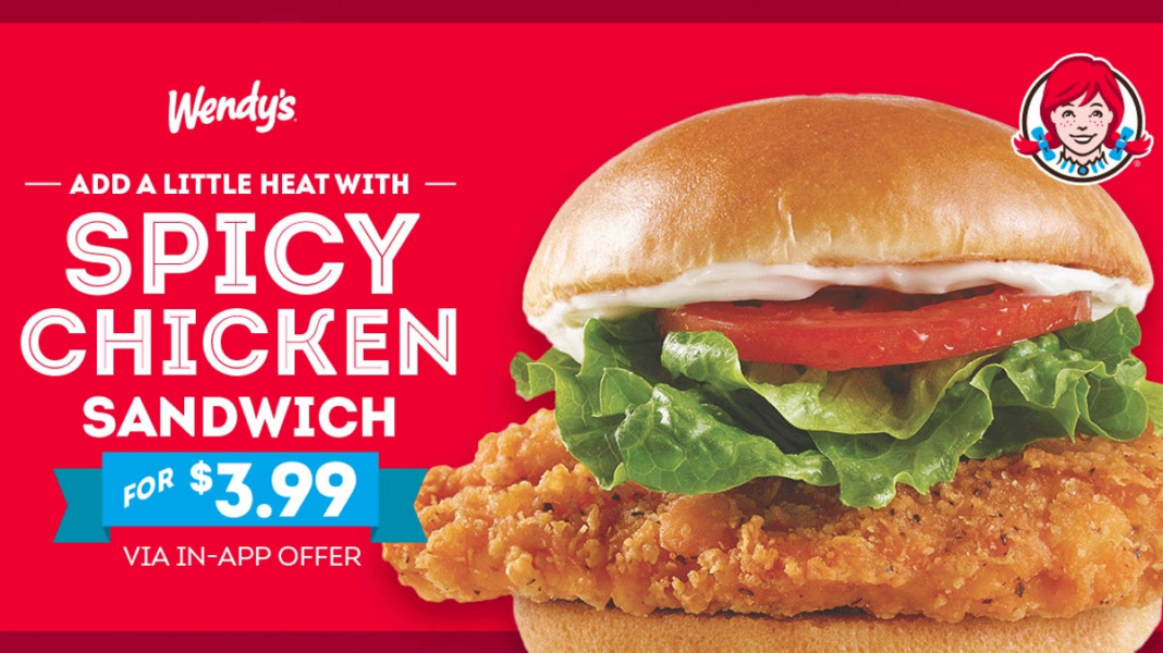 Wendy’s offering spicy chicken sandwiches for $3.99: Here’s how to get yours