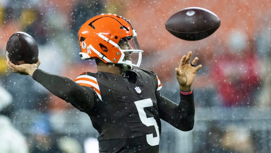 Jameis Winston pregame speech: Browns’ QB offers another hype moment before TNF