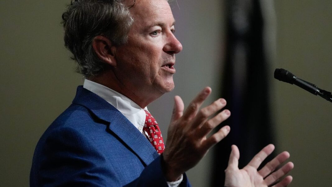 Republican Sen. Rand Paul opposes Donald Trump talk of using military in deportations