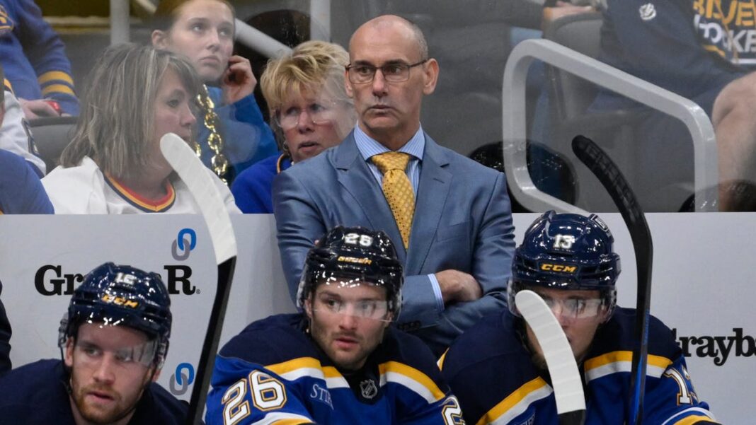 Blues fire Drew Bannister, turn to former Bruins coach Jim Montgomery