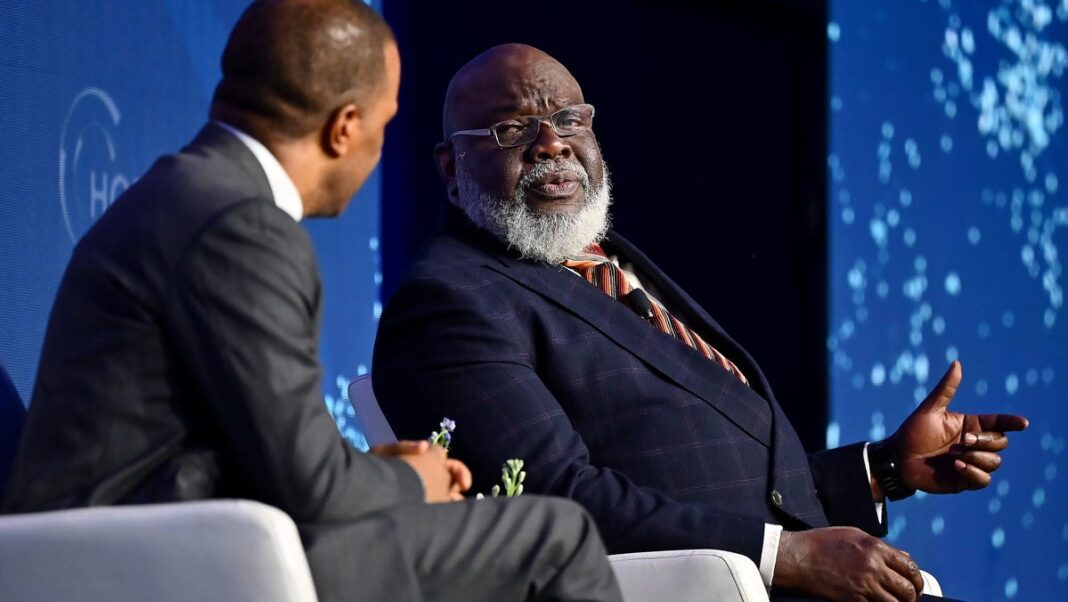 Bishop TD Jakes ‘stable’ after experiencing health incident during Sunday sermon