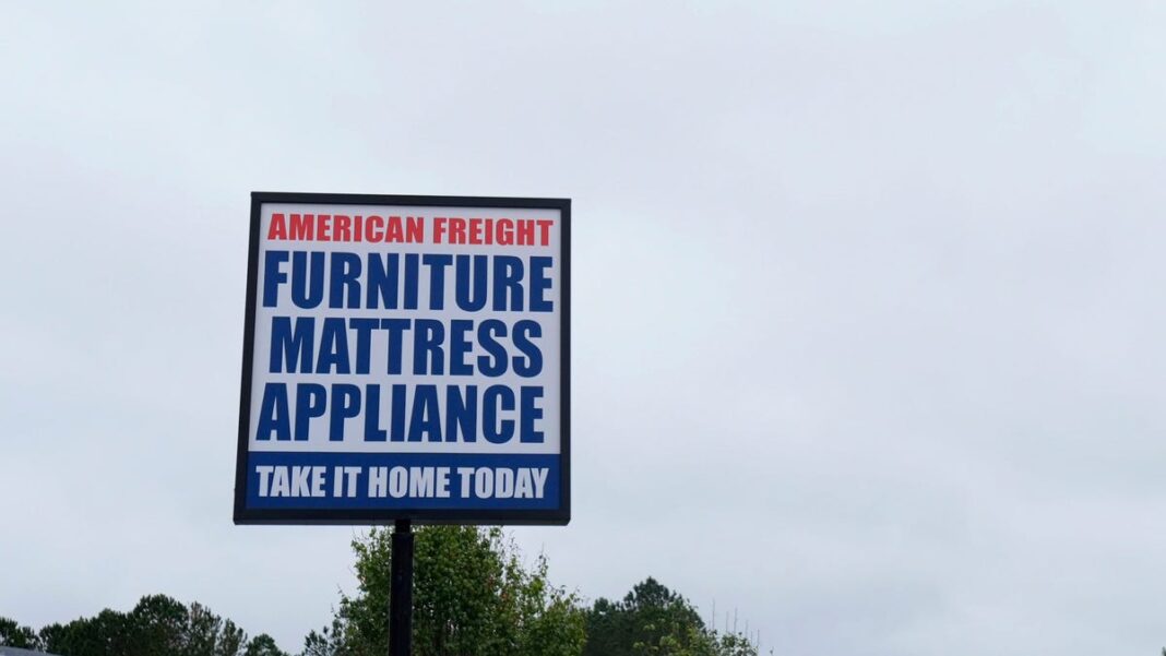 ‘Everything on sale’: American Freight closing all stores amid parent company’s bankruptcy