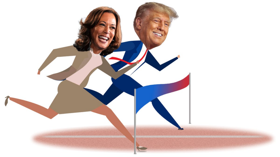 A race to the finish? Trump’s election odds tumble as Harris’ rise