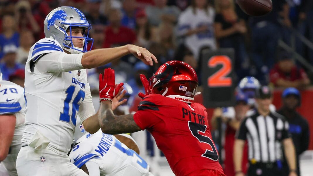 Lions QB Jared Goff, despite 5 interceptions, dared to become cold-blooded