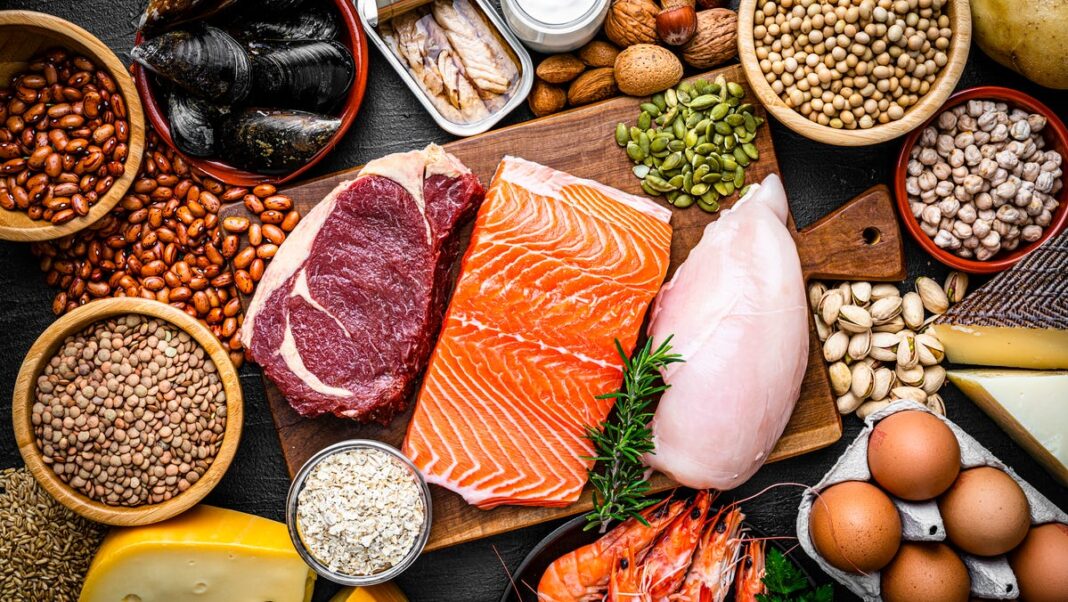 Building muscle requires a higher protein intake. But eating too much protein isn’t safe.