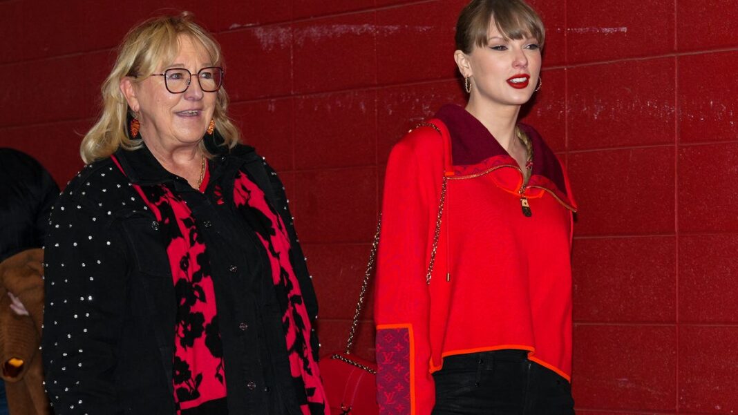 Taylor Swift, Donna Kelce arrive together at NFL Chiefs game against the Raiders