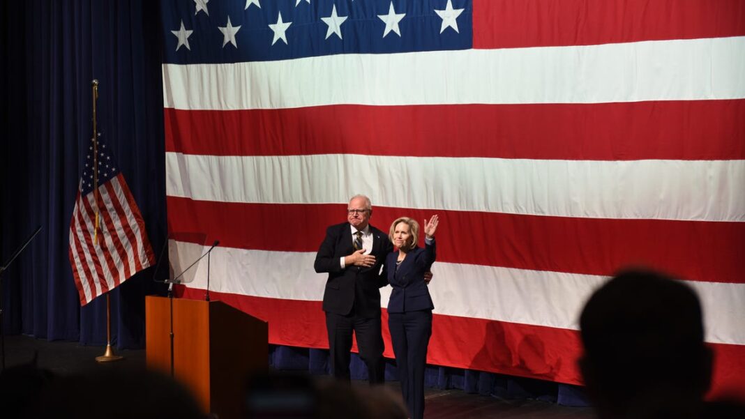 ‘It’s hard to lose’: Tim Walz addresses Minnesotans after White House defeat