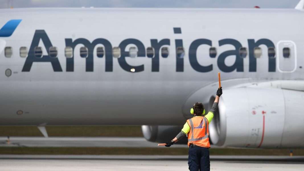 American Airlines, Frontier planes clip wings at Boston’s Logan Airport