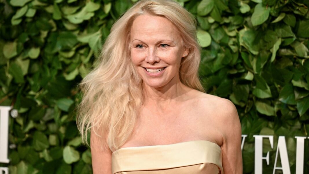 Pamela Anderson goes makeup-free at Gotham Awards, says it didn’t ‘make sense’ for her