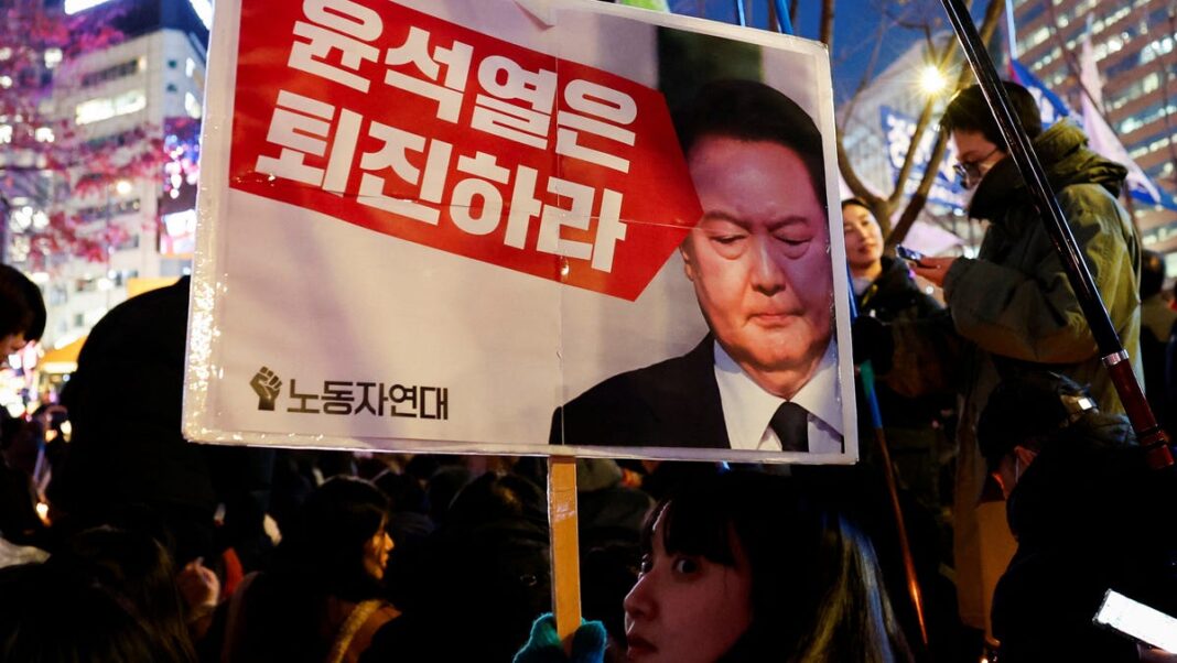 South Korean lawmakers push to impeach president after martial law decree