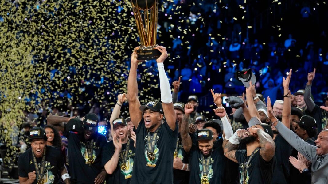 NBA Cup final highlights: Bucks defeat Thunder, win in-season tournament