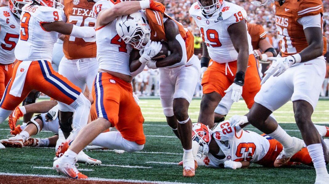 Texas gets College Football Playoff scare from Clemson before advancing to Peach Bowl