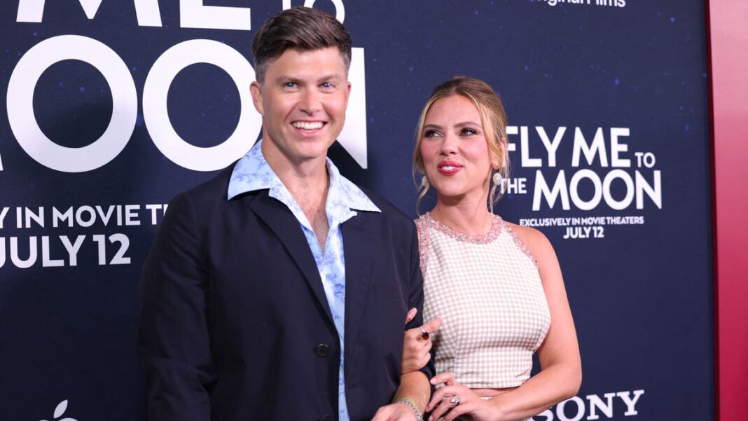 Colin Jost shocks wife Scarlett Johansson in ‘SNL’ ‘joke swap’: ‘Oh, my God!’