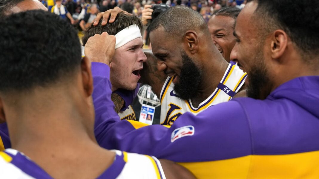 Lakers vs. Warriors highlights: Biggest moments from Lakers’ thrilling Christmas win