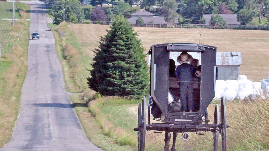 Flashing lights too flashy for some Amish. Old order challenges new Ohio buggy law