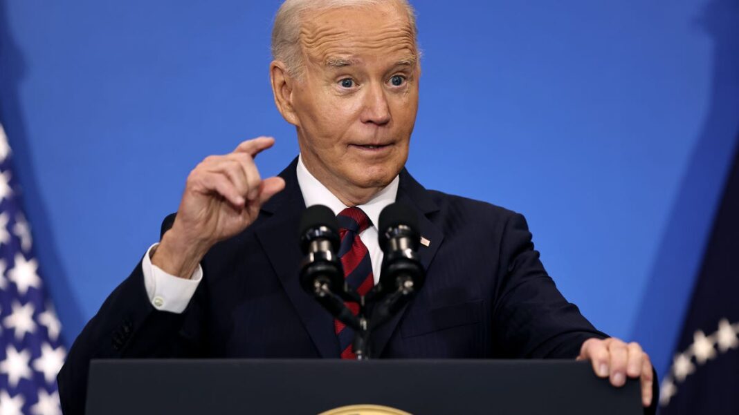 President Biden says it was ‘stupid’ not to put name on COVID checks like Trump did