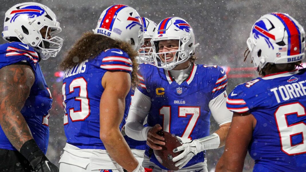 NFL playoff picture: Bills clinch 2024 season’s first division title by bludgeoning 49ers in snow