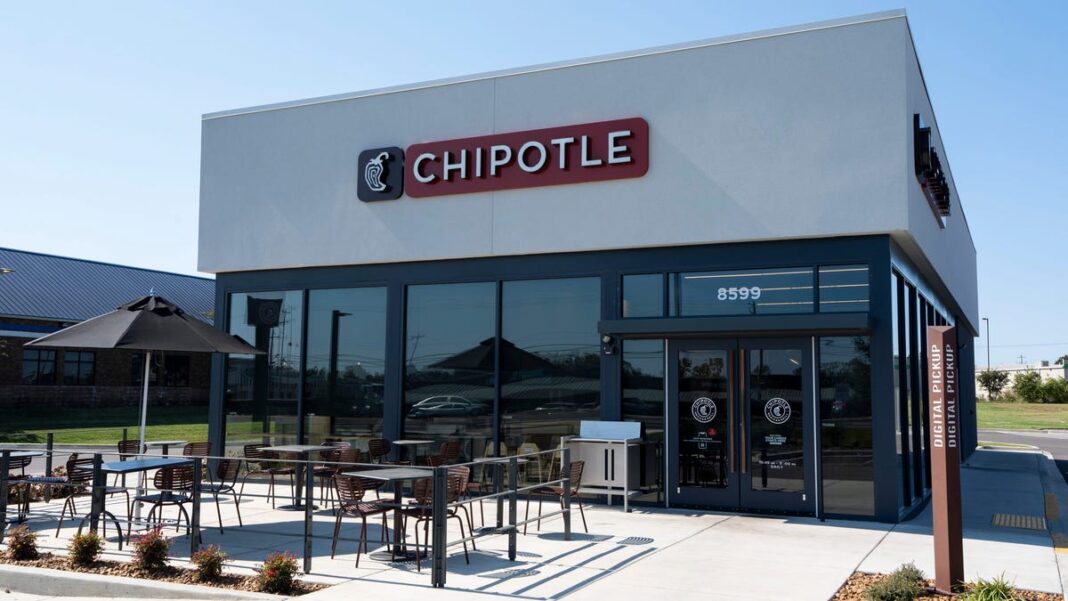 Chipotle raises menu prices in response to inflation, company says