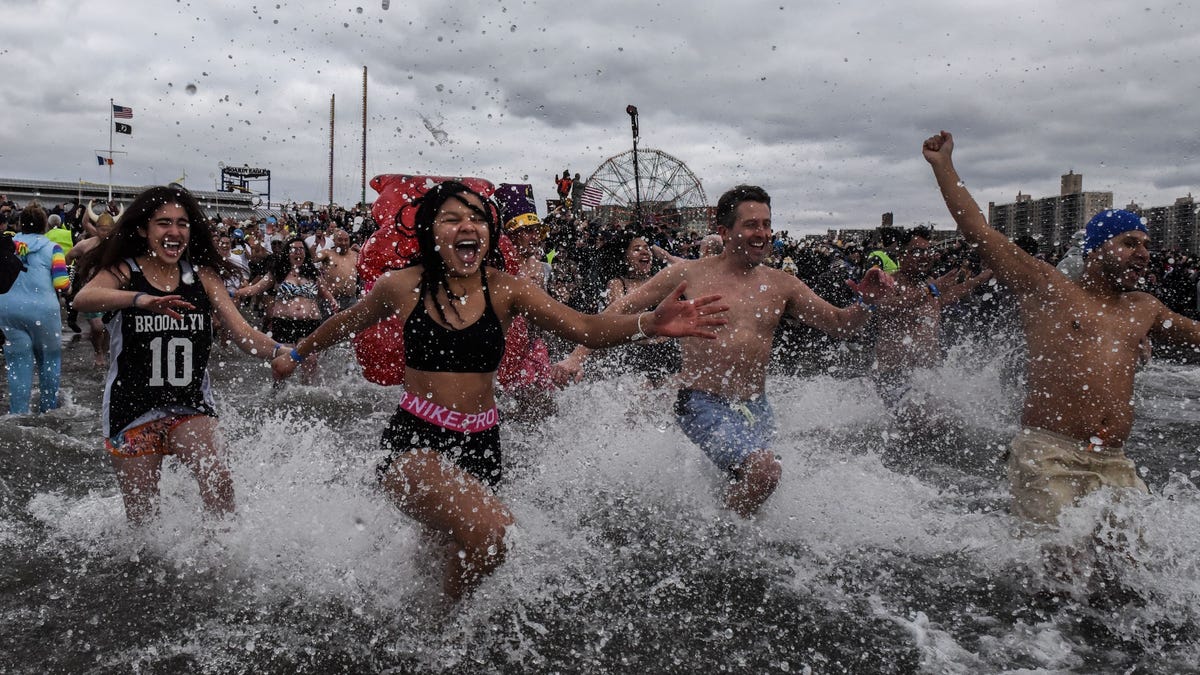 Braving the freeze: Meet the people who love plunging into icy winter waters