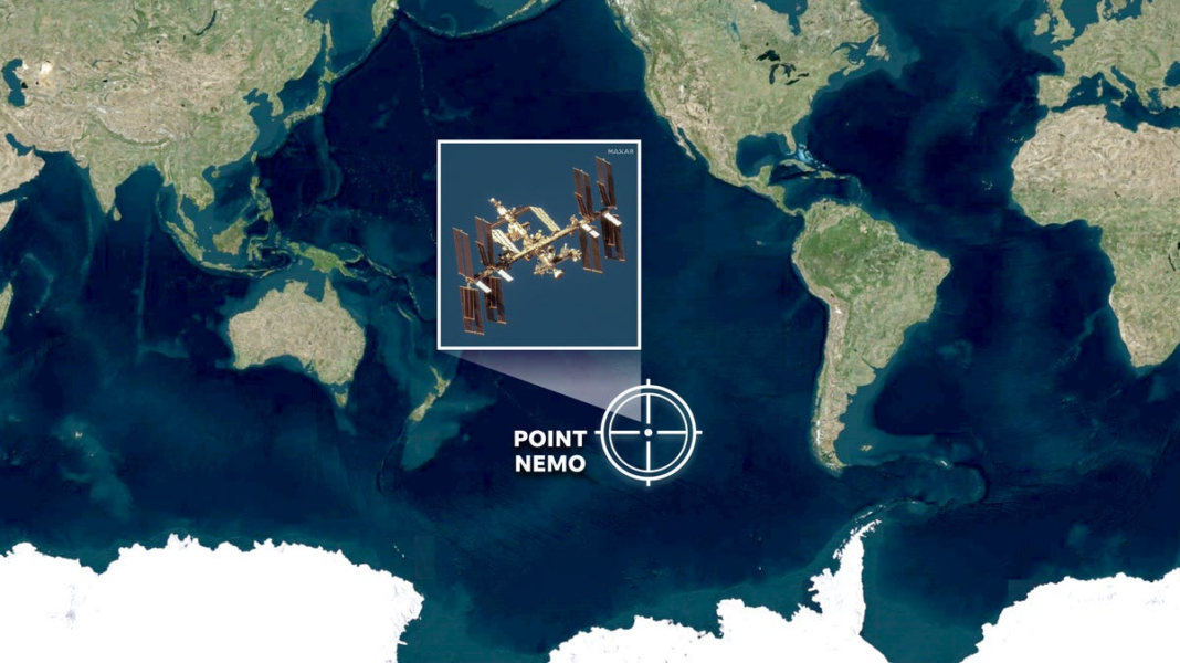 Welcome to lonely Point Nemo, Earth’s dumping ground for derelict space junk