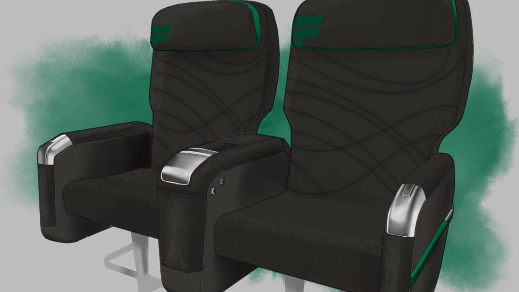 Frontier Airlines gets fancier with new first class-style seats