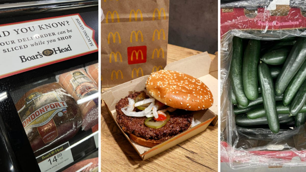 Boar’s Head, cucumbers, frozen waffles, McDonald’s: The biggest food recalls of 2024