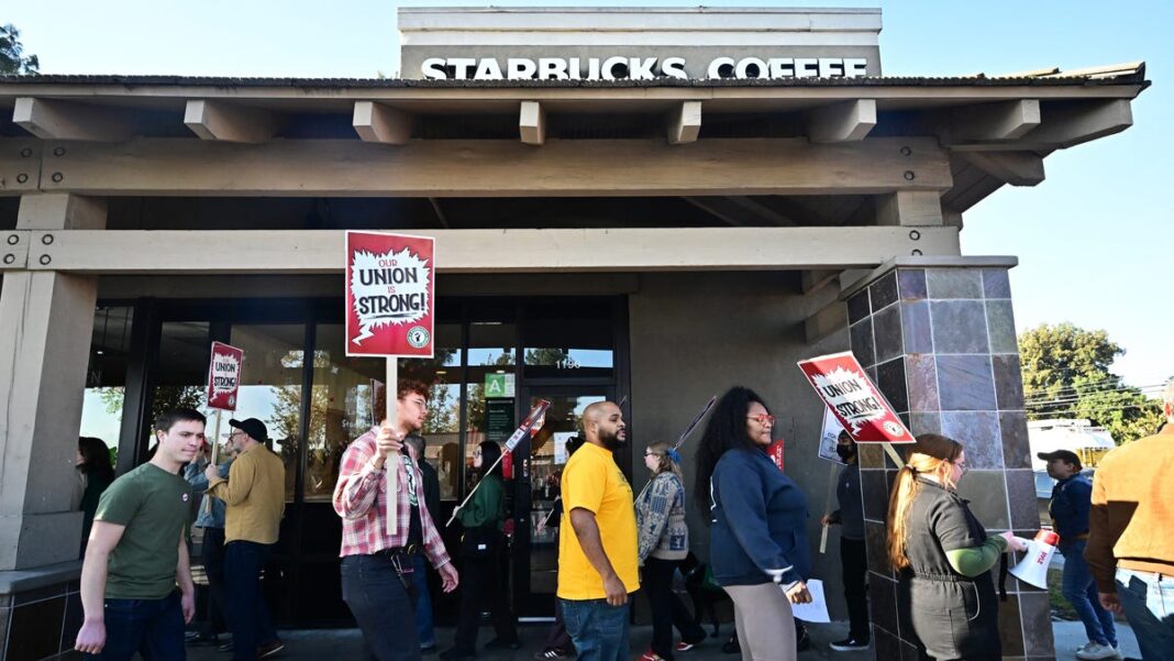 Starbucks strike expands to locations in 12 states: Here’s what to know