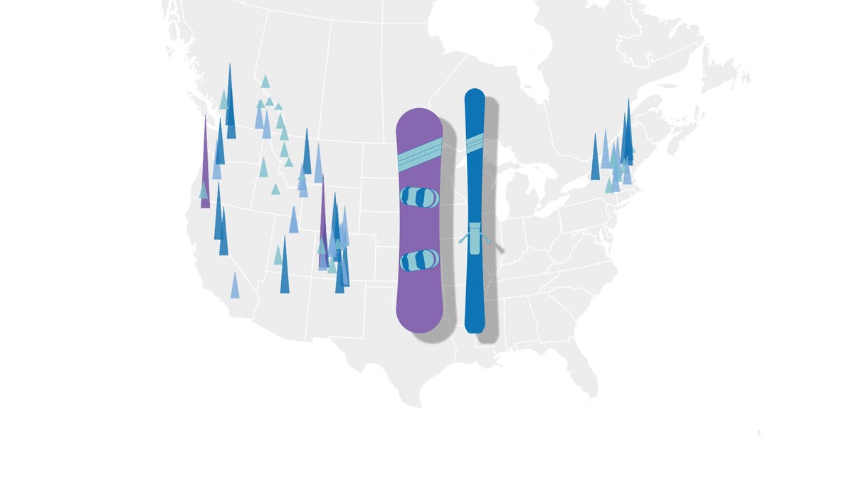 Here’s where the largest snowfall will happen this week at ski resorts