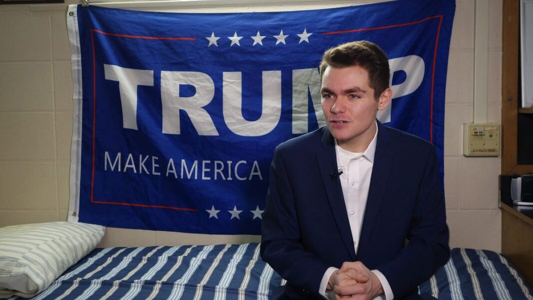 Far-right influencer Nick Fuentes says armed man came to his door; man fatally shot by police