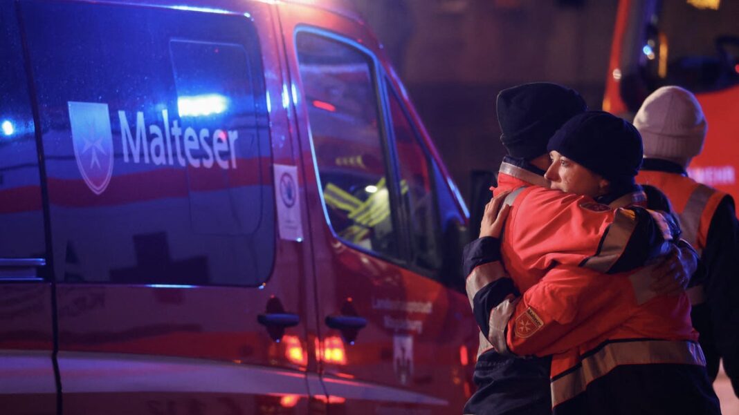 Driver rams Magdeburg, Germany, Christmas market crowd: 5 dead, over 200 injured