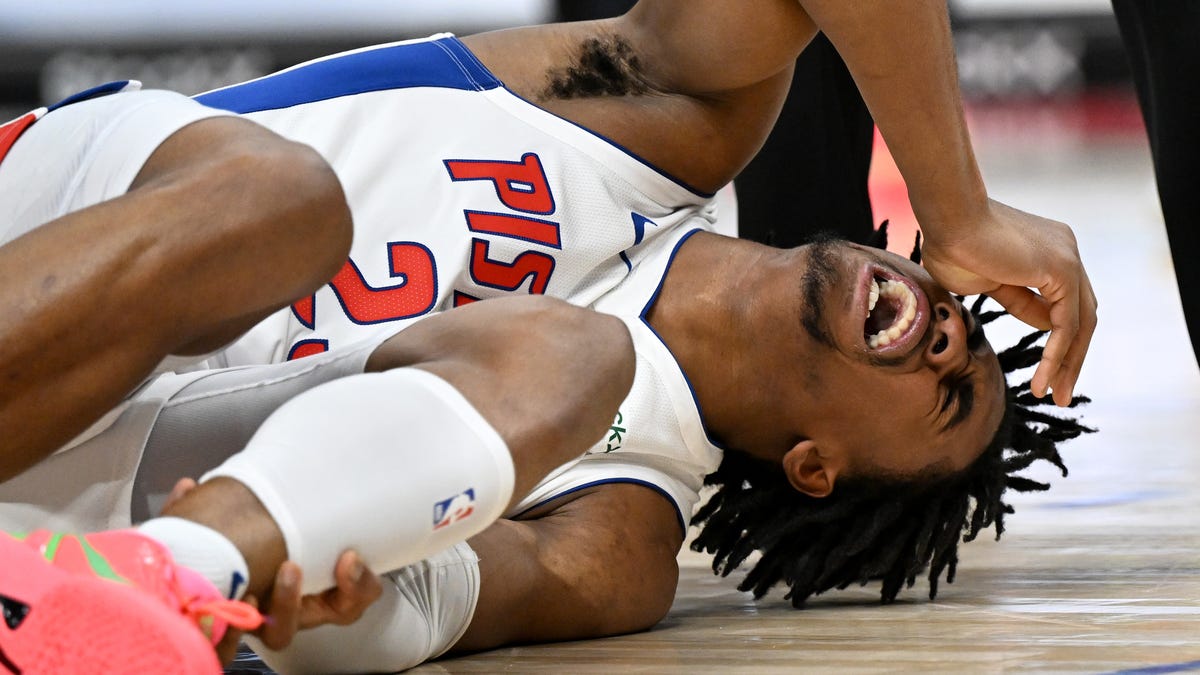 Jaden Ivey injury update: Pistons guard suffers broken left fibula vs. Magic