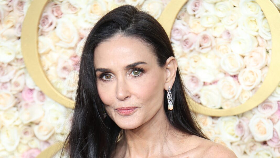 Demi Moore wins first-ever major industry award at Golden Globes: ‘I’m just in shock’