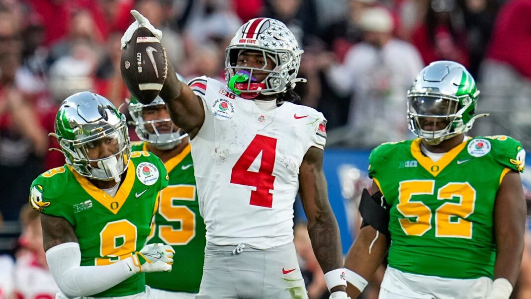 Ohio State freshman Jeremiah Smith is NFL-ready now and should challenge eligibility rules