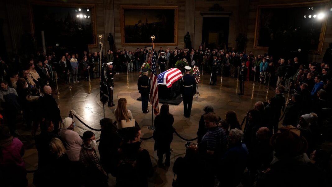 What Jimmy Carter meant to Americans: Public gathers to honor past president