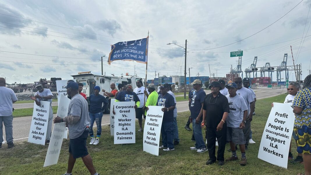 Second port strike is averted as dock workers say they’ve reached tentative deal