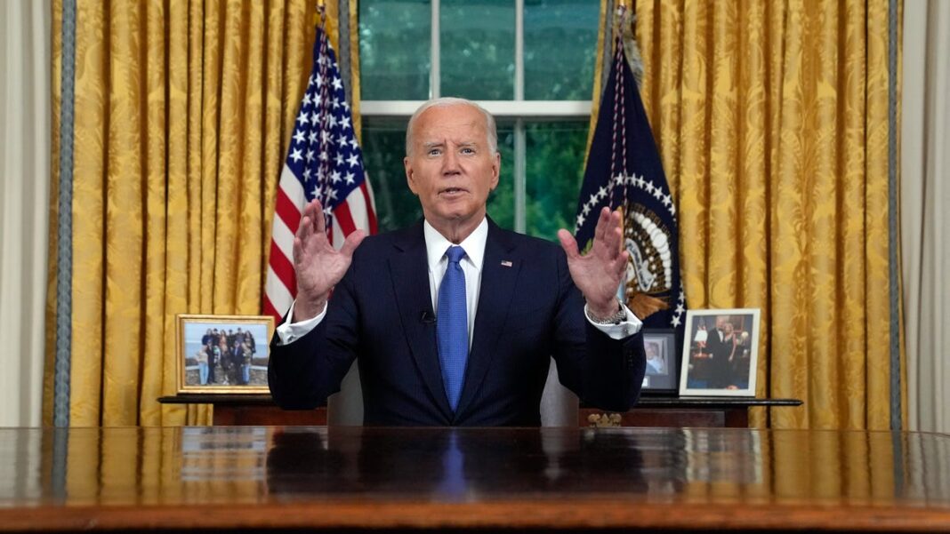 President Joe Biden to deliver primetime farewell address from Oval Office