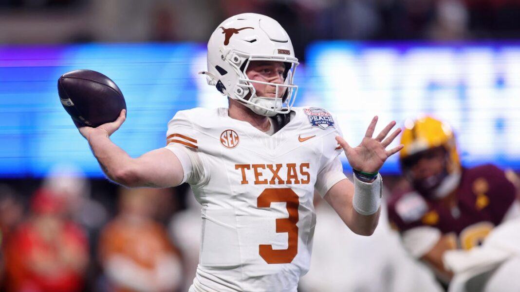 Texas QB Quinn Ewers says he doesn’t expect to play college football next year