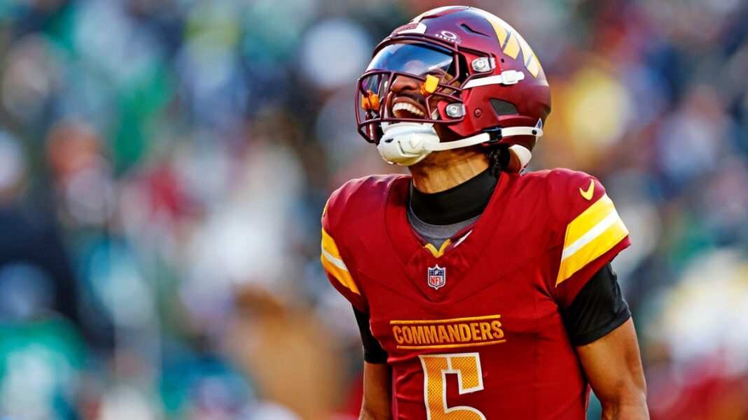 Washington QB Jayden Daniels has grown since Week 1 loss. Can rookie join exclusive club?