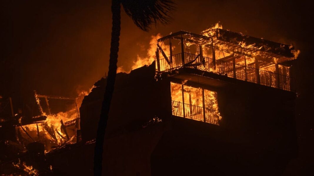 Was that a fire tornado swirling amid the flames in Pacific Palisades?