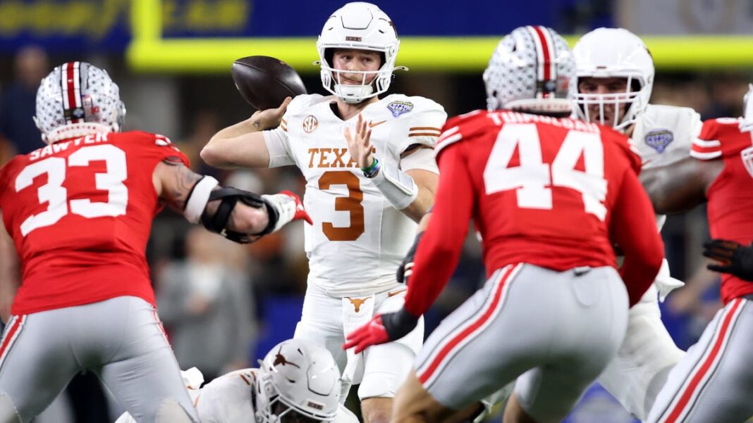 Texas QB Quinn Ewers faces NFL draft dilemma. He can make more money in college football in 2025