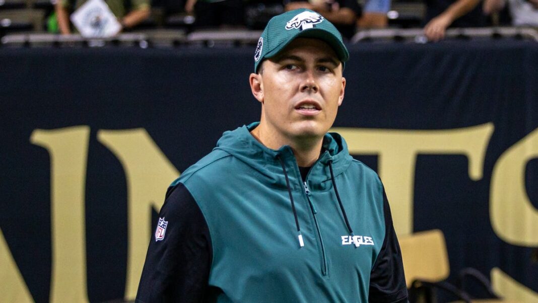 Cowboys request to interview Eagles’ Kellen Moore for head coach job, per reports