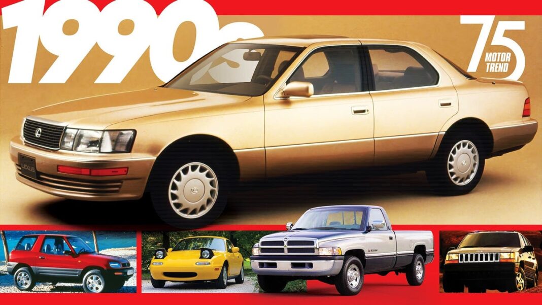 The most significant cars, trucks and SUVs of the 1990s