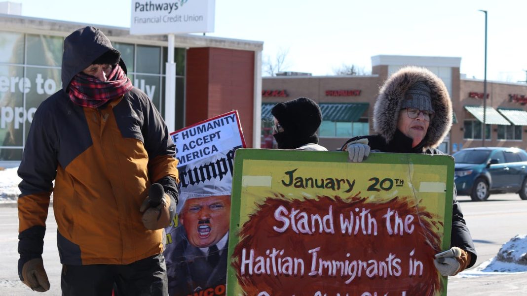 Haitians in Ohio city say they have been told to ‘pack their bags’ as Trump returns